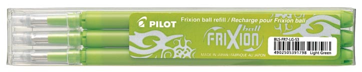 FRIXION BALL VULLING L GRN X3
