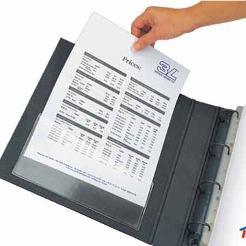POCH.5 FILE-POCKETS 217X130MM