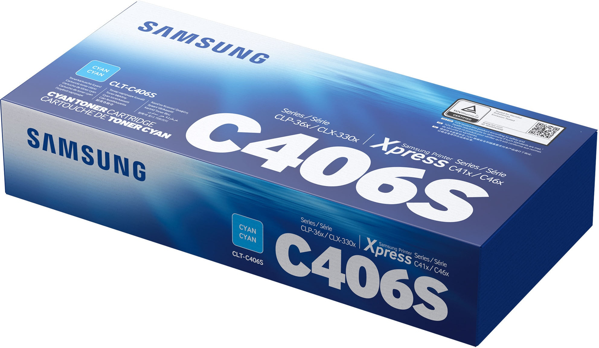 SAMSUNG original Toner cartridge LT-Cartridge406S/ELS Cyan T