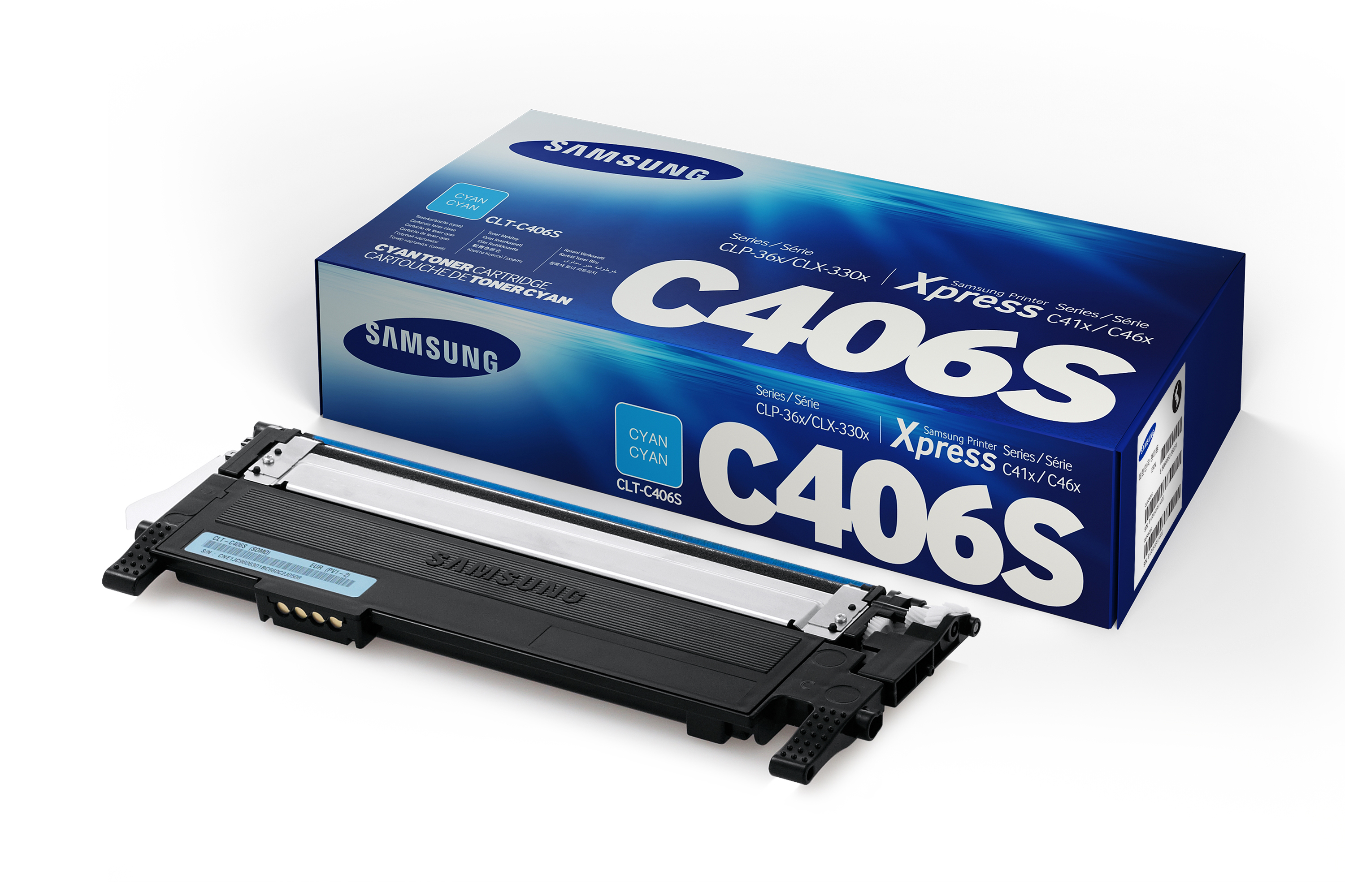 SAMSUNG original Toner cartridge LT-Cartridge406S/ELS Cyan T
