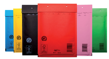 LUCHTKUSSEN ENVELOP 180X265 100X ZW
