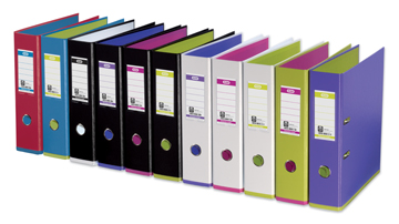 ELBA MYCOLOUR ORDN A4 BL/GR