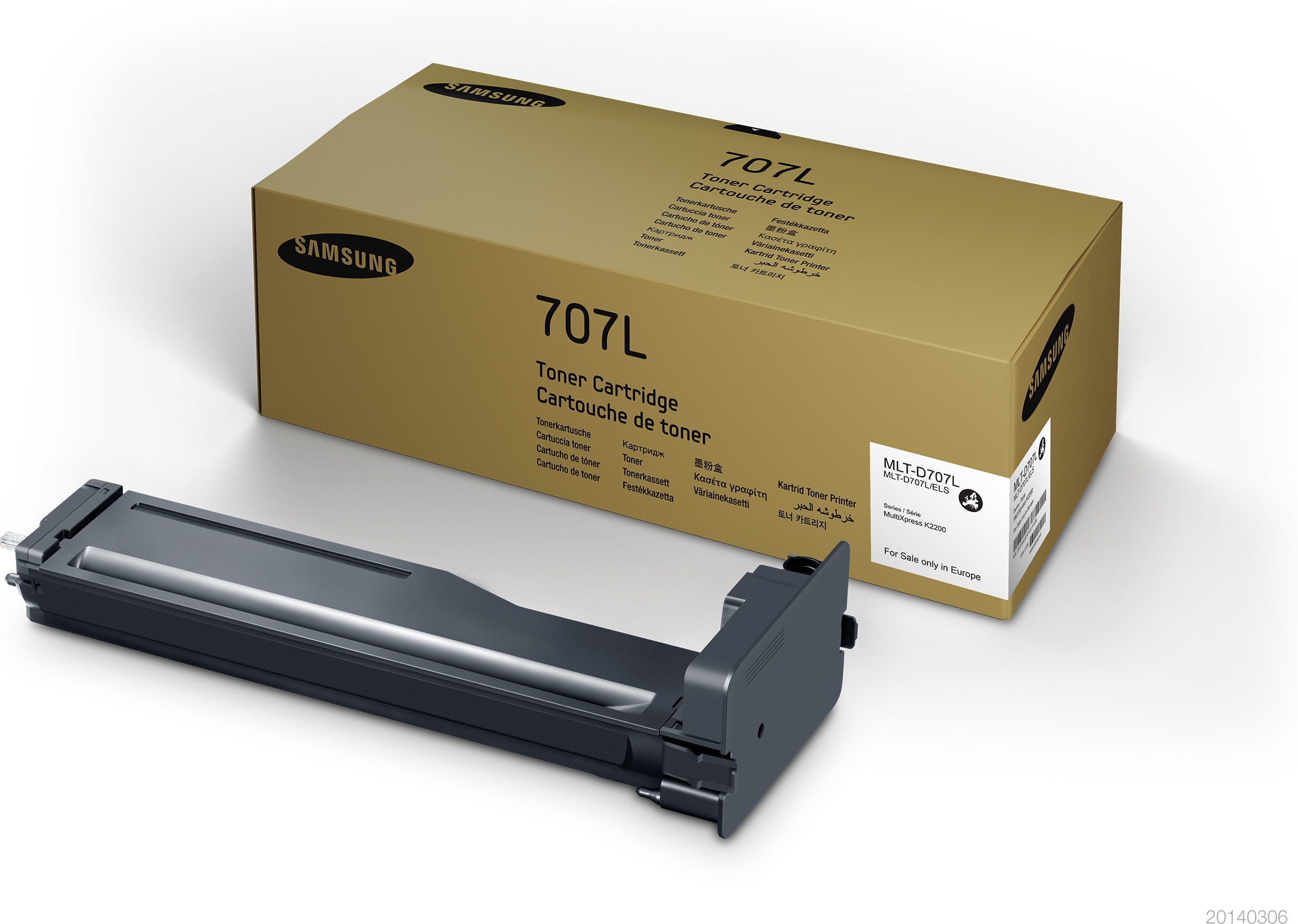SAMSUNG original Toner cartridge MLT-D707L/ELS High Yield Bl