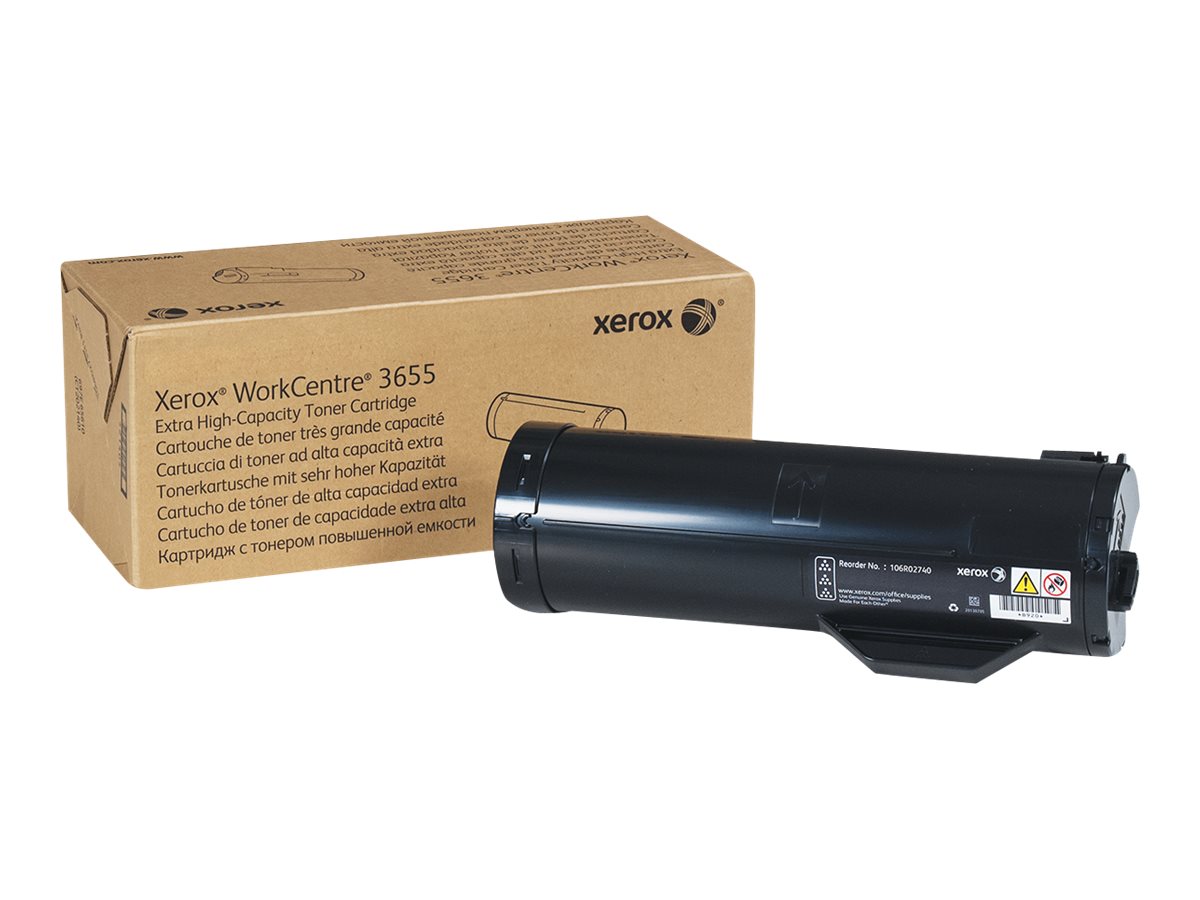XEROX WC 3655 toner zwart extra HC