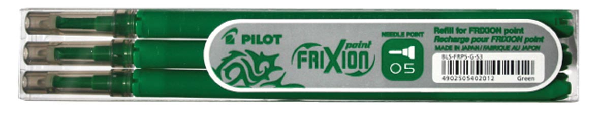 VULL FRIXION POINT 05 GROEN 3X