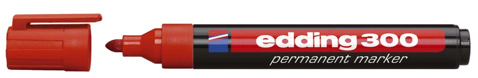 EDDING MARKER 300 ROOD ROND