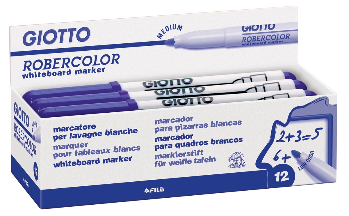ROBERCOLOR WB MARKER M ROND BL