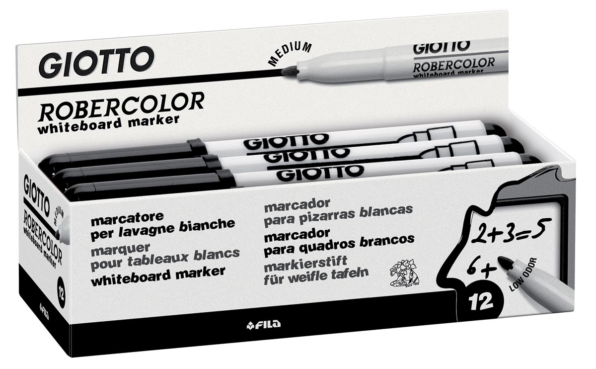 ROBERCOLOR WB MARKER M ROND ZW