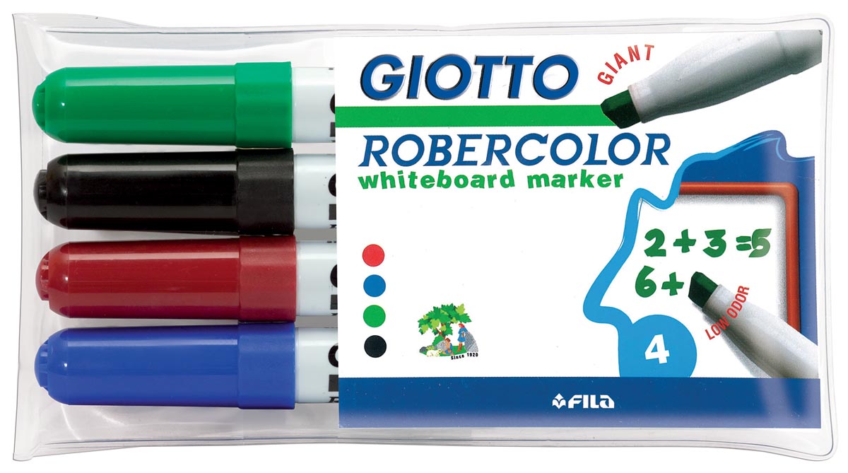 ROBERCOLOR WB MARKER L SCH 4X