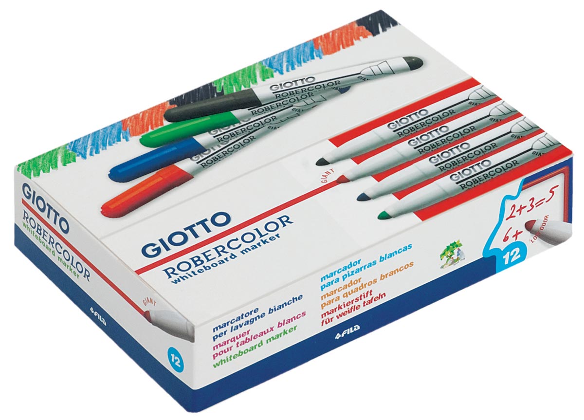 ROBERCOLOR WB MARKER L ROND BL