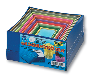 SET 12XDECO DOZEN VIERKANT ASS