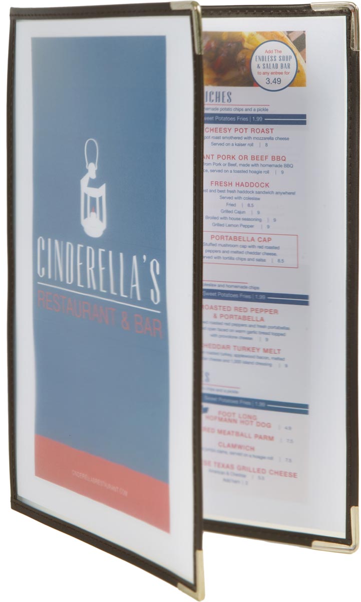 SECURIT MENU CRYSTAL A4 2 TAS