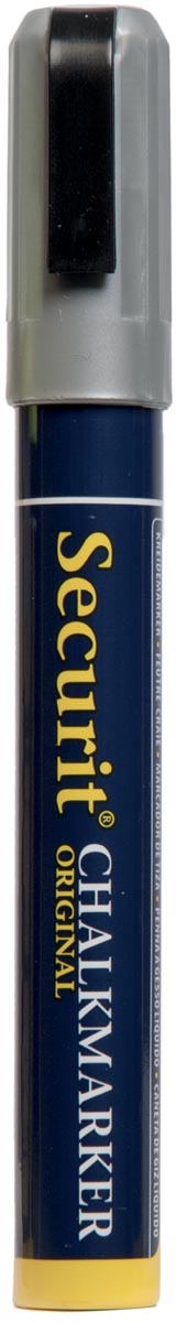 SECURIT KRIJTMARKER MED ZILVER                              