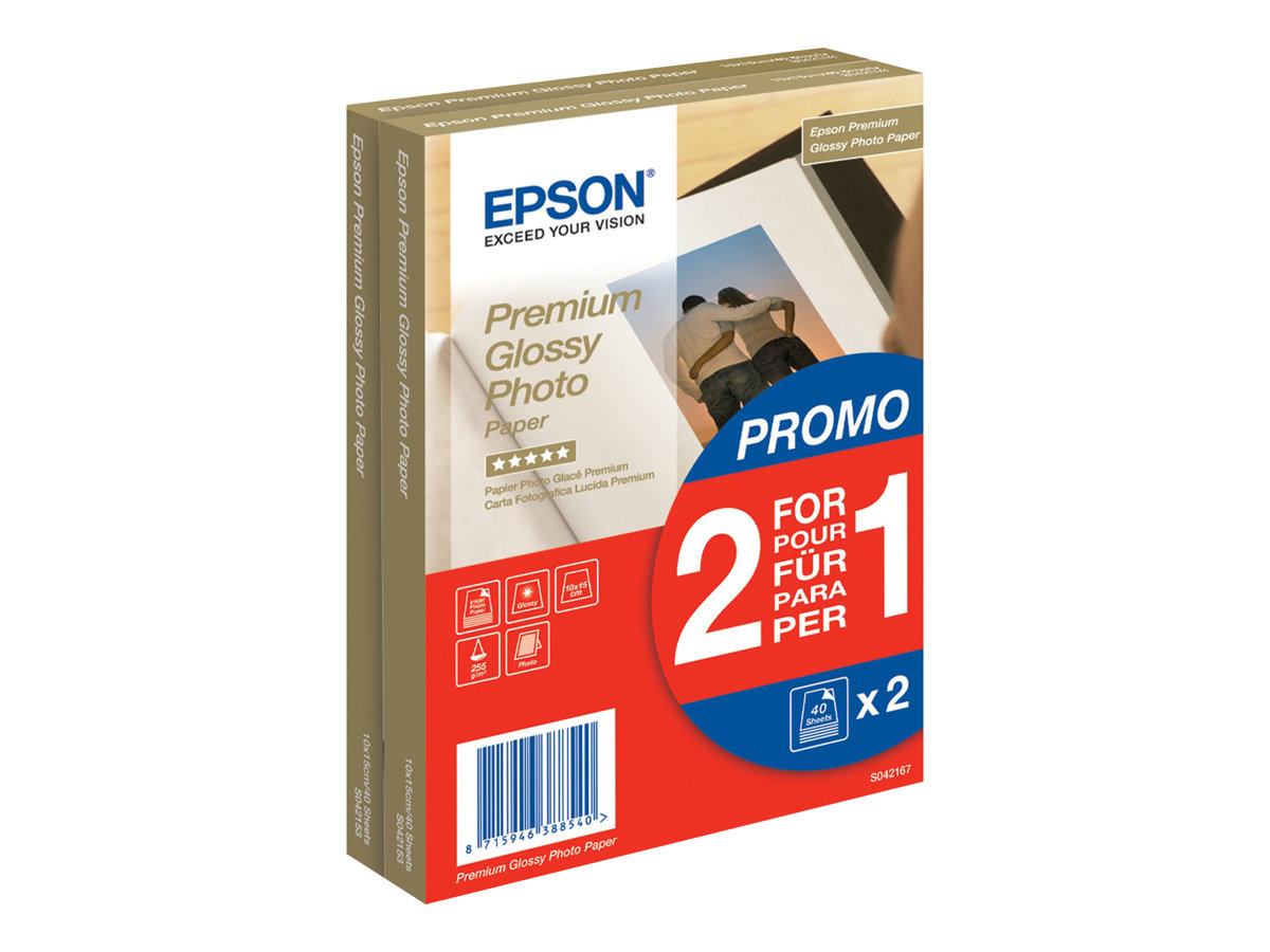 EPSON Premium glossy photo paper inktjet 255g/m2 100x150mm 2