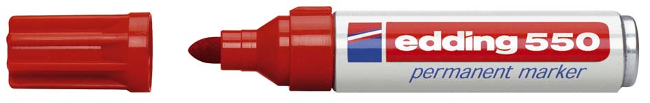MARKER EDDING 550 ROOD ROND