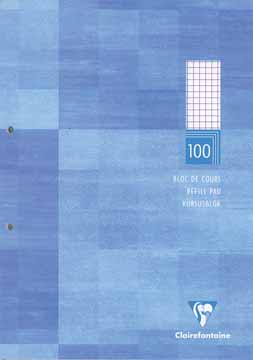 CLAIRF CURSUSBLOK A4 RUIT 90G 200P