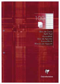 CLAIRF CURSUSBLOK A4 COM GERUIT 90G