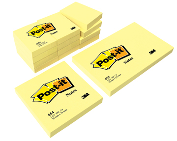 POST-IT NOTES 76X76 654 P12 NETTO