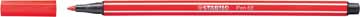 STABILO PEN 68 KARMIJN ROOD