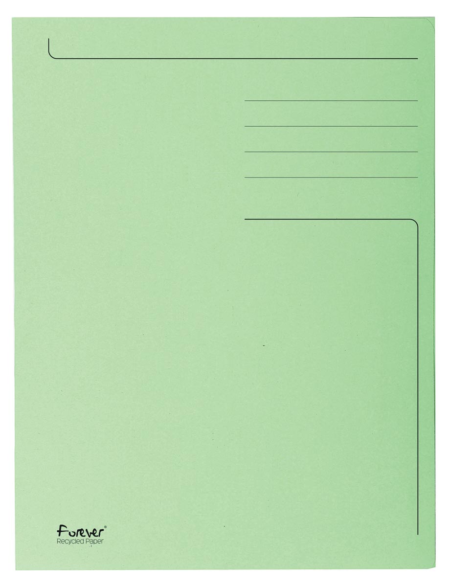 DOSSMP 3KLP FOLIO L GROEN 50X