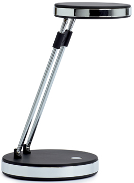 MAUL BUREAULAMP LED PUCK ZWART