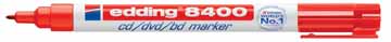 CD-MARKER ROOD 8400 EDDING