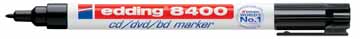 CD-MARKER ZWART 8400 EDDING