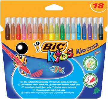 18 KLEURSTIFTEN KID COULEUR M