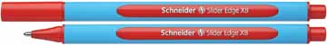 SCHNEIDER balpen SLIDER EDGE XB ROOD