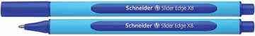 SCHNEIDER balpen SLIDER EDGE XB BLAUW