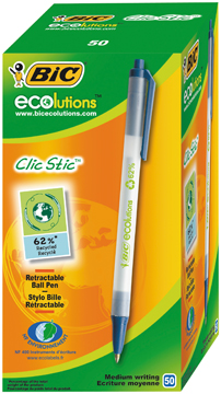 BALPEN ECO CLIC STIC BLAUW RT