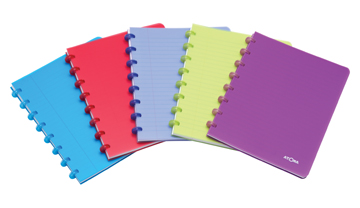 ATOMA SCHRIFT A5 TRANSPARANT LIJN