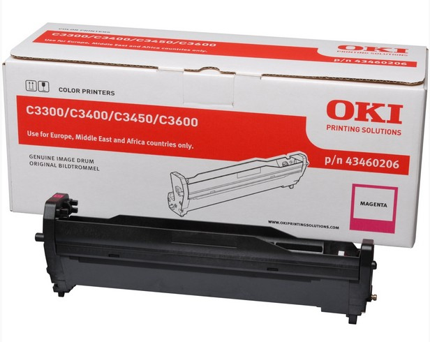 OKI C3300, C3400, C3450, C3600 drum magenta standard capacit