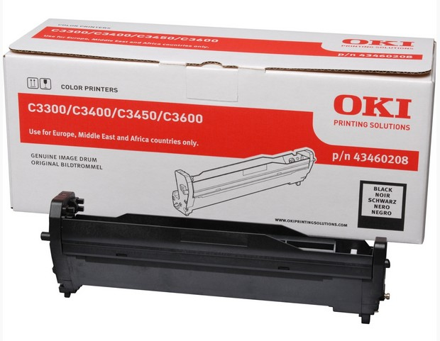 OKI C3300  C3400  C3450  C3600 drum zwart standard capacity