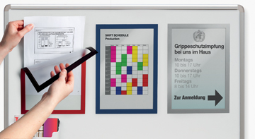 MAGNETISCH KADER A4 ZWART 5X