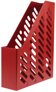 TIJDSCHR.HOUDER A4 ROOD HAN