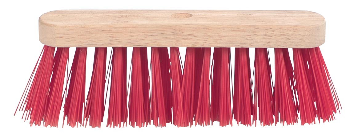 BEZEM HOUT 29CM + PVC HAREN