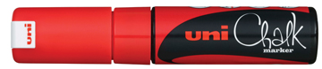 UNI KRIJTMARKER BREED ROOD
