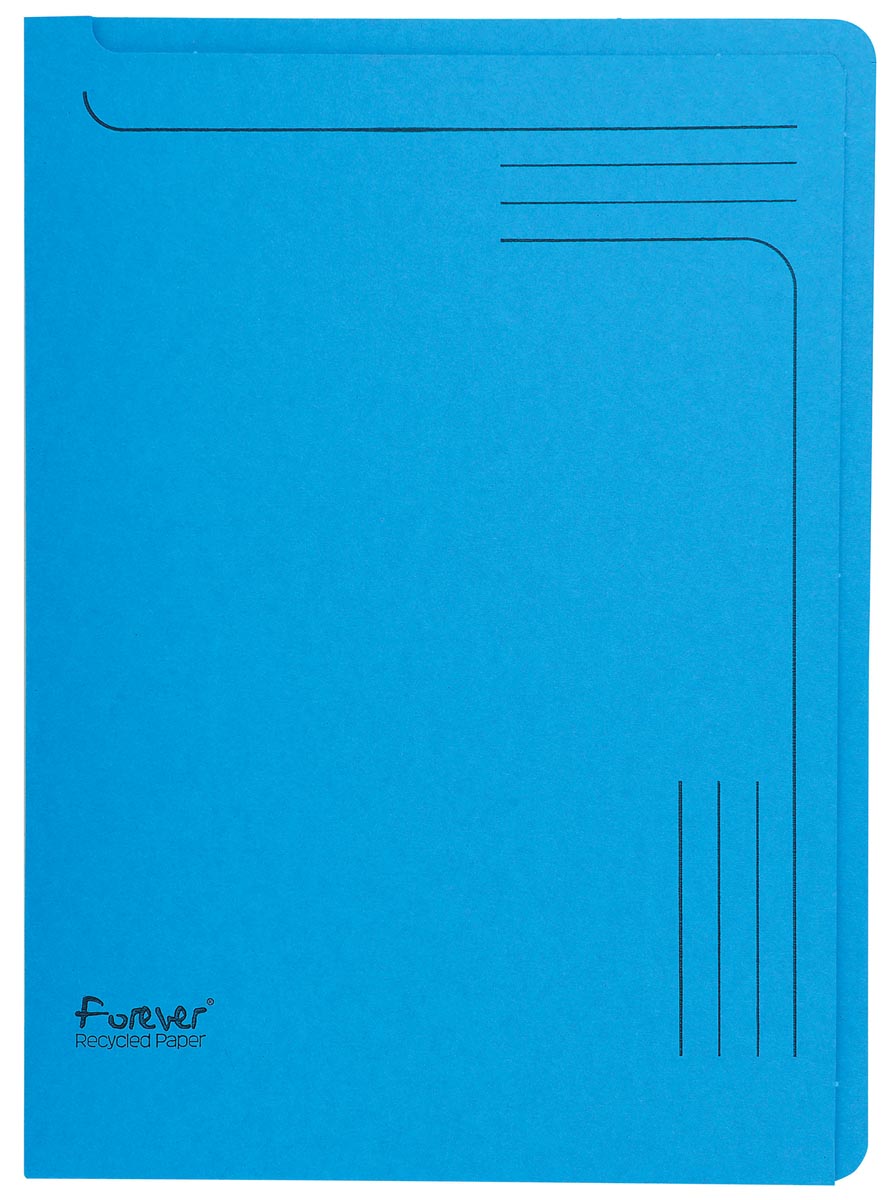 FOREVER L MAP A4 BLAUW