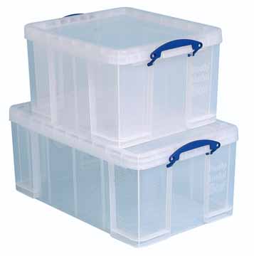 OPBERGDOOS 42L TRANSP. USEFUL