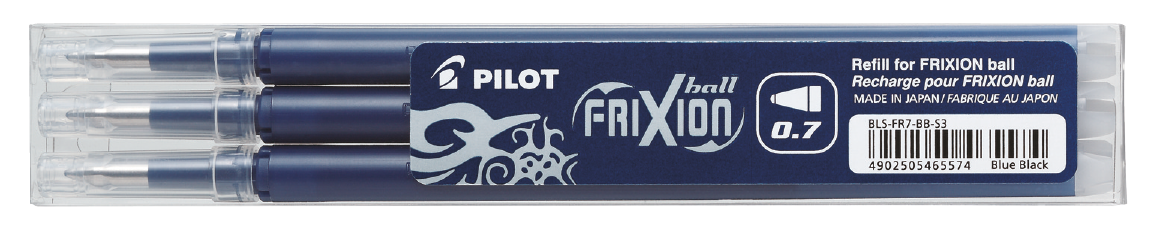 PILOT FRIXIONSET 3X VULLING 07 NACHTBLAUW