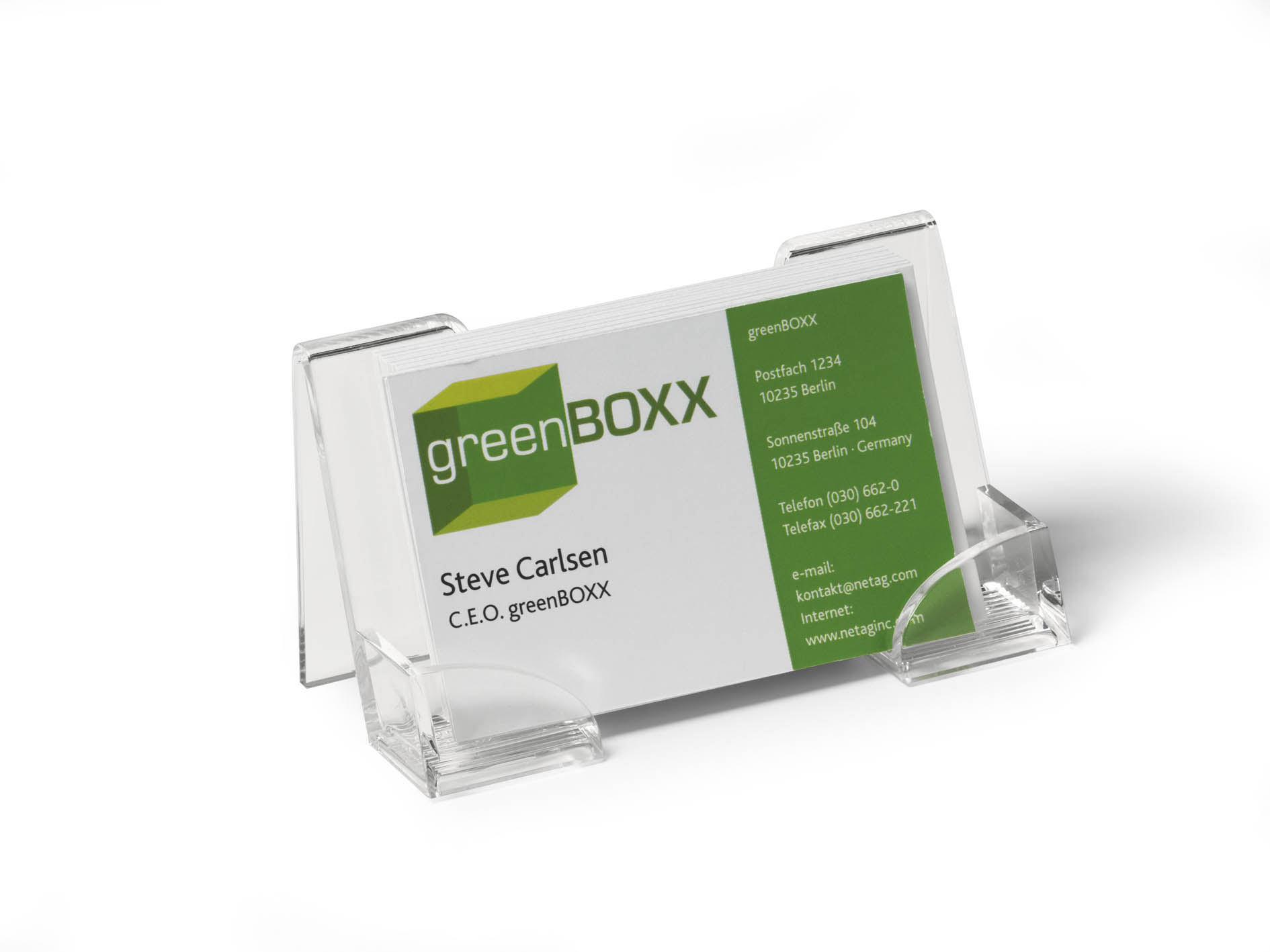 DURABLE VISITEKAARTEN DISPENSER
