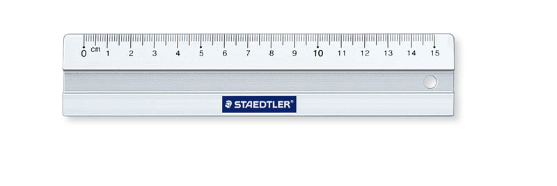 STAEDTLER LAT METAAL 15CM       BL