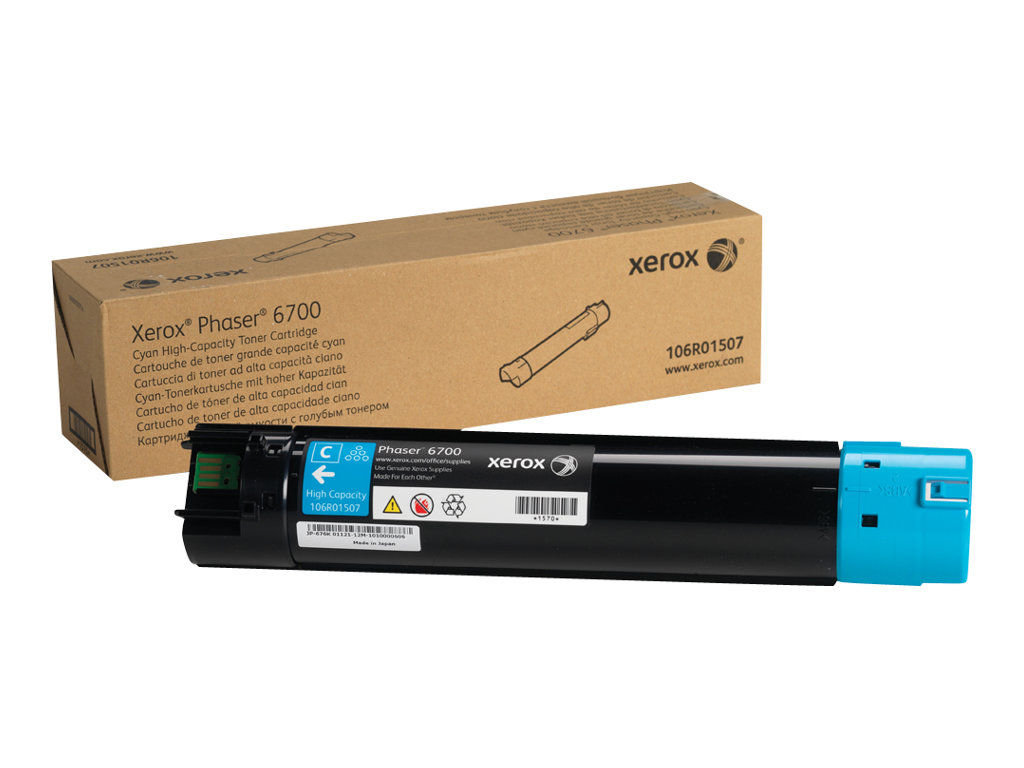 XEROX Phaser 6700 tonercartridge cyaan high capacity 1-pack