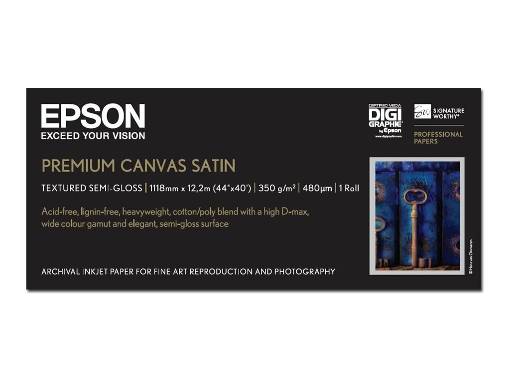 EPSON Premier art water resistant canvas inktjet 350g/m2 111