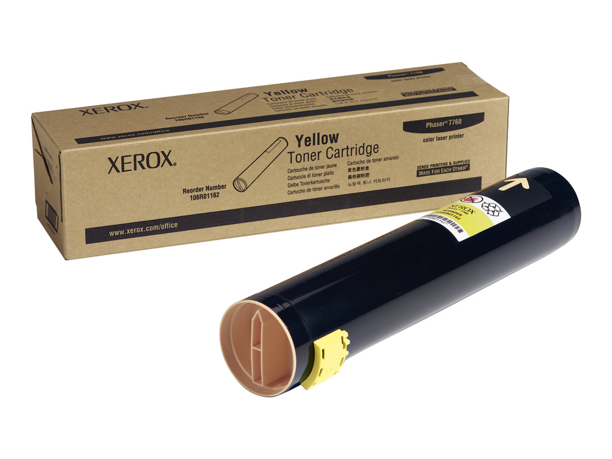 XEROX Phaser 7760 tonercartridge geel standard capacity 25.0