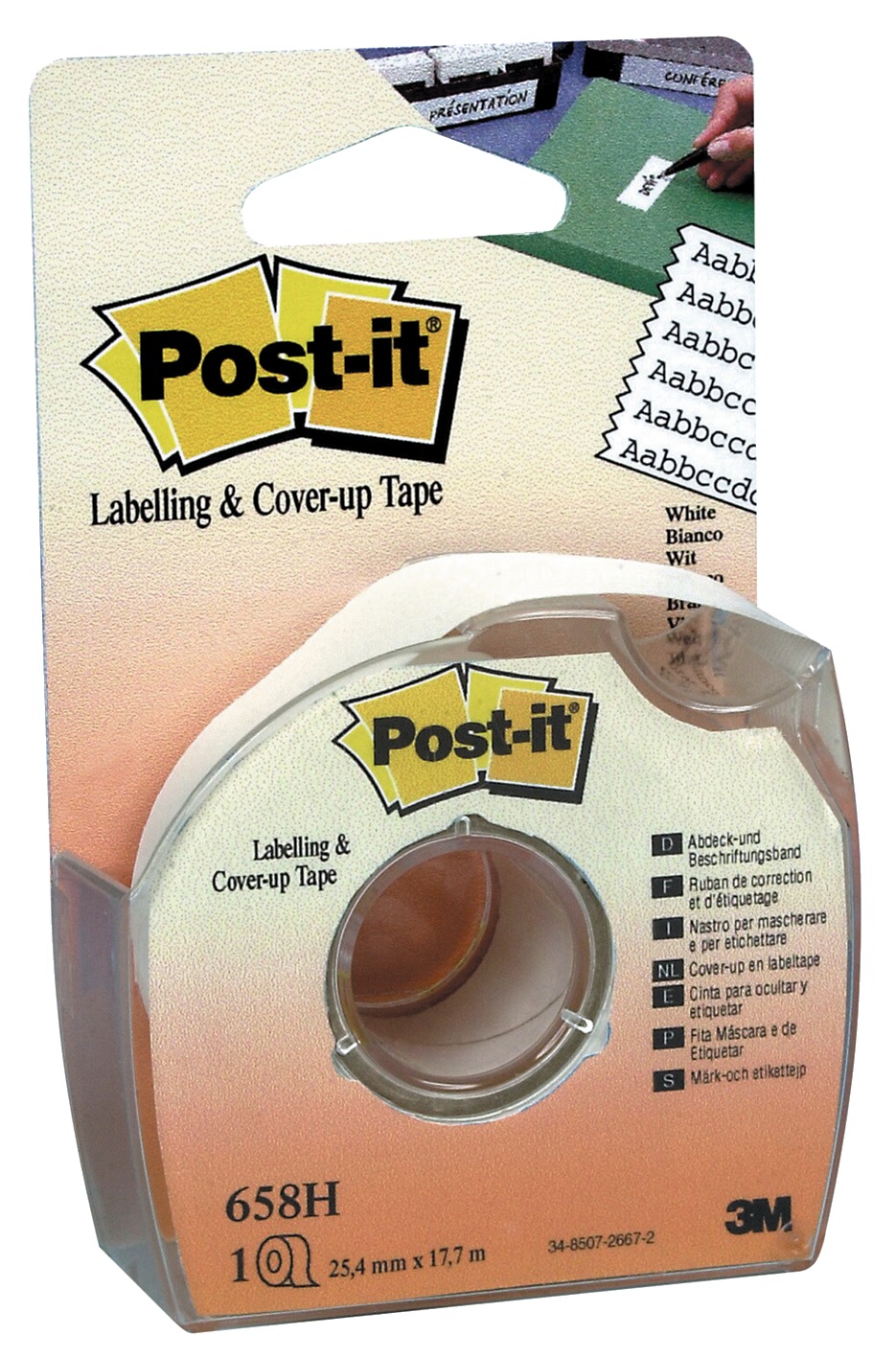 POST-IT KORRECTIETAPE 25MM BL