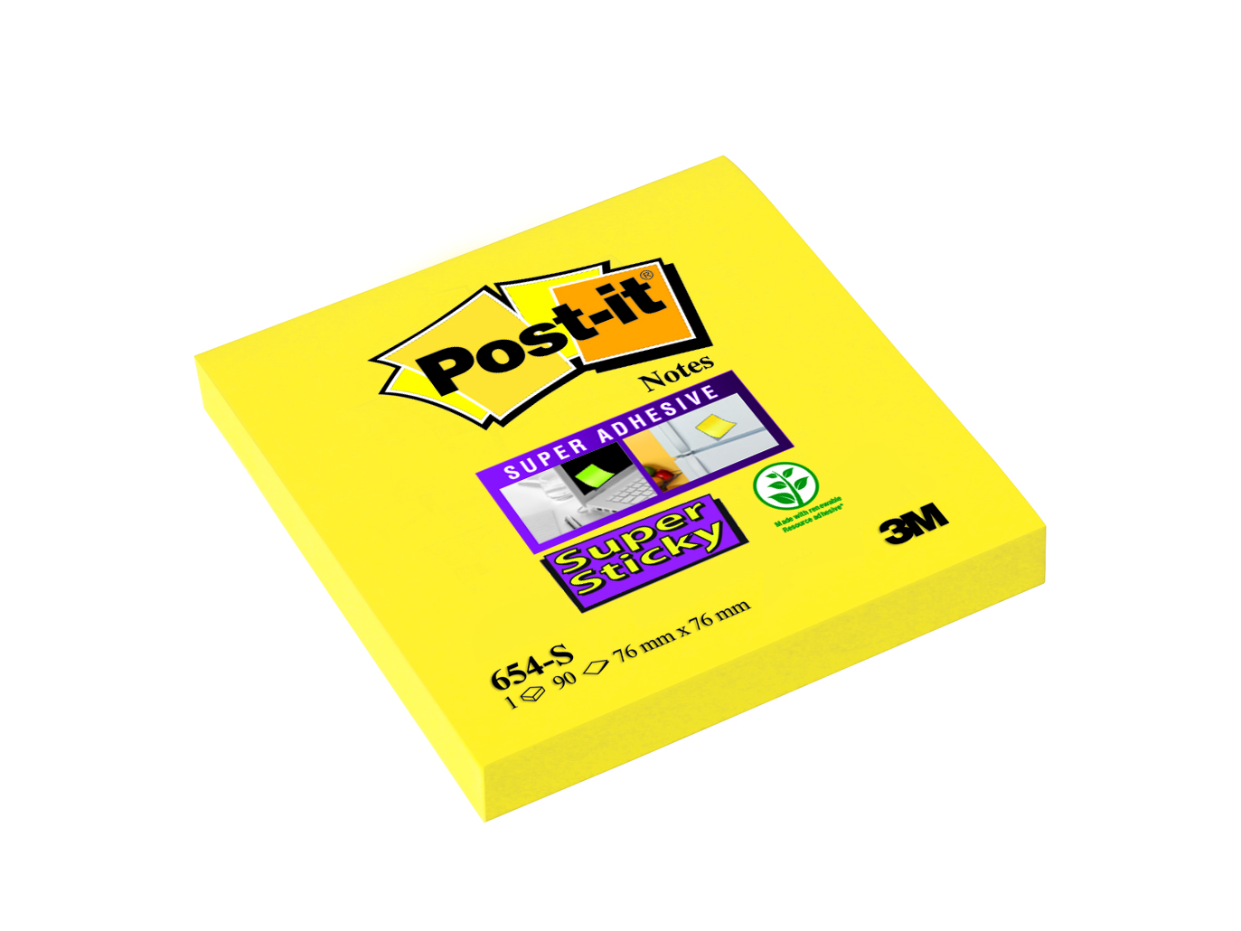 POST-IT NOTES SUPER STICKY 76X76 PST