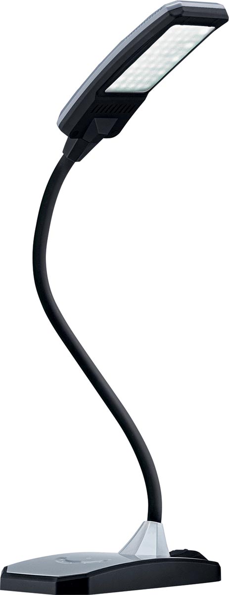 HANSA BUREAULAMP TWIST ZILVER