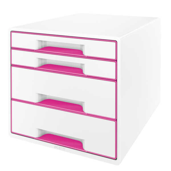 LEITZ DESK CUBE 4L WOW WIT/ROS